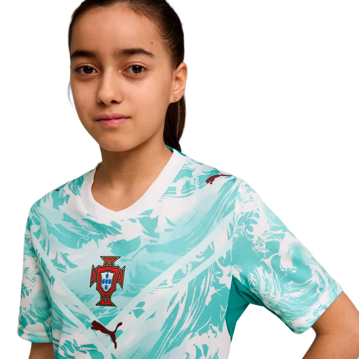 Camisola Puma Portugal Segundo equipamento Mundial 2026 Criança