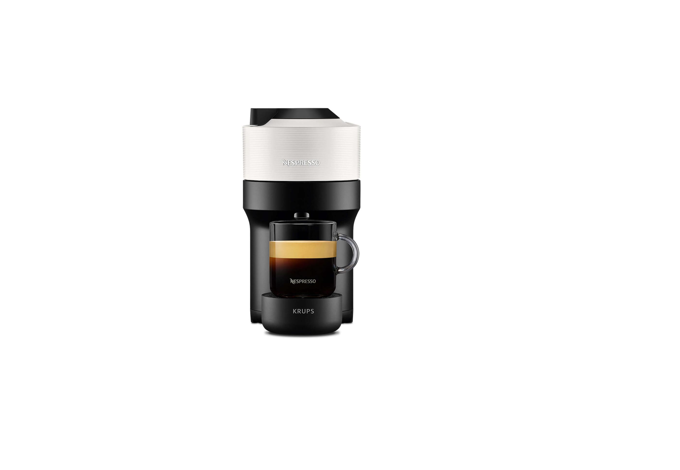 Máquina de café Nespresso Vertuo Pop Coconut White