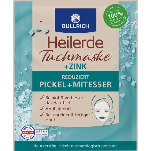 Heilerde Tuchmaske Zink