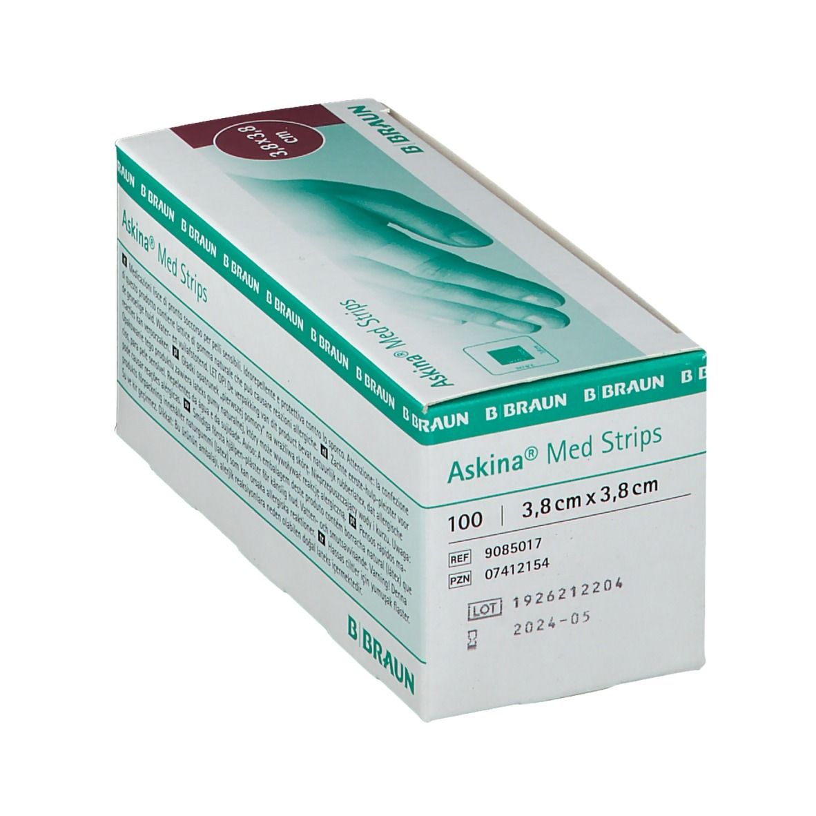 Askina® Med Strips 3,8 x 3,8 cm