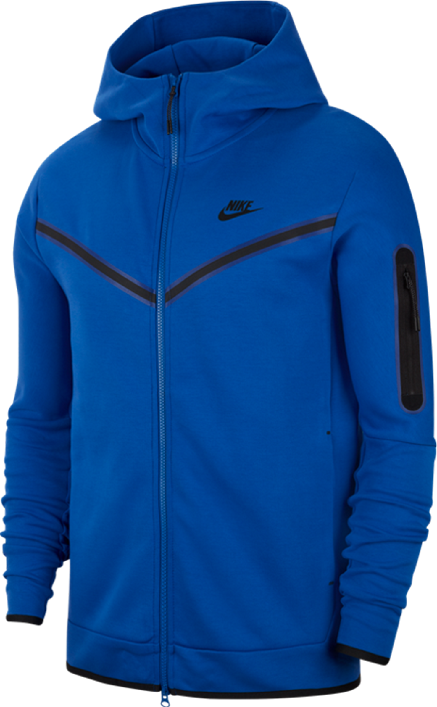 Nike Tech Fleece Kapuzenjacke Blau F480
