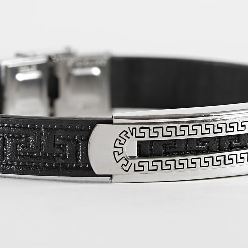 Bracelet Noir Chrome