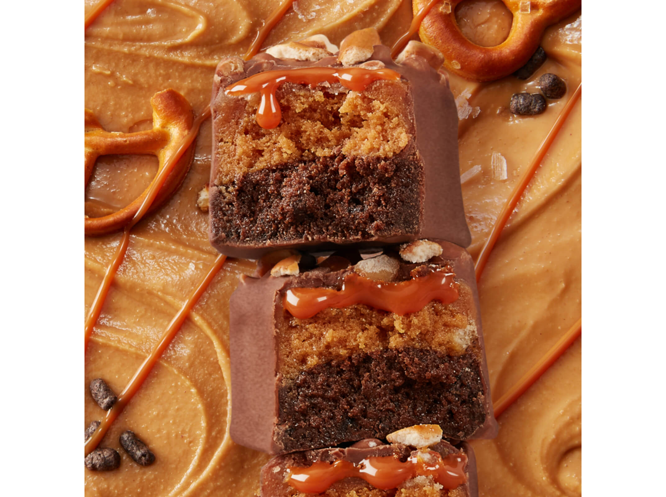 BARRA MYPROTEIN LAYERED PEANUT PRETZEL 60G