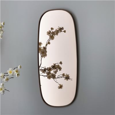 Grand miroir fumé
