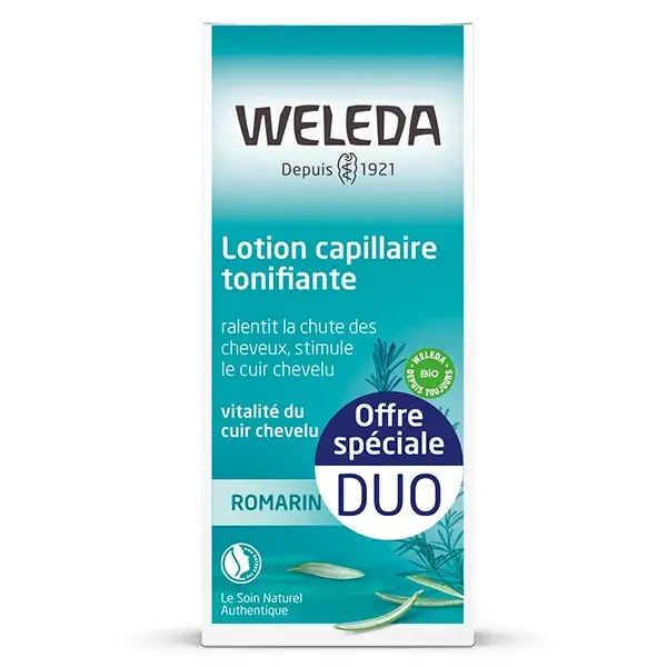Loção Capilar Tonalizante Duo Weleda - 2 x 100 ml