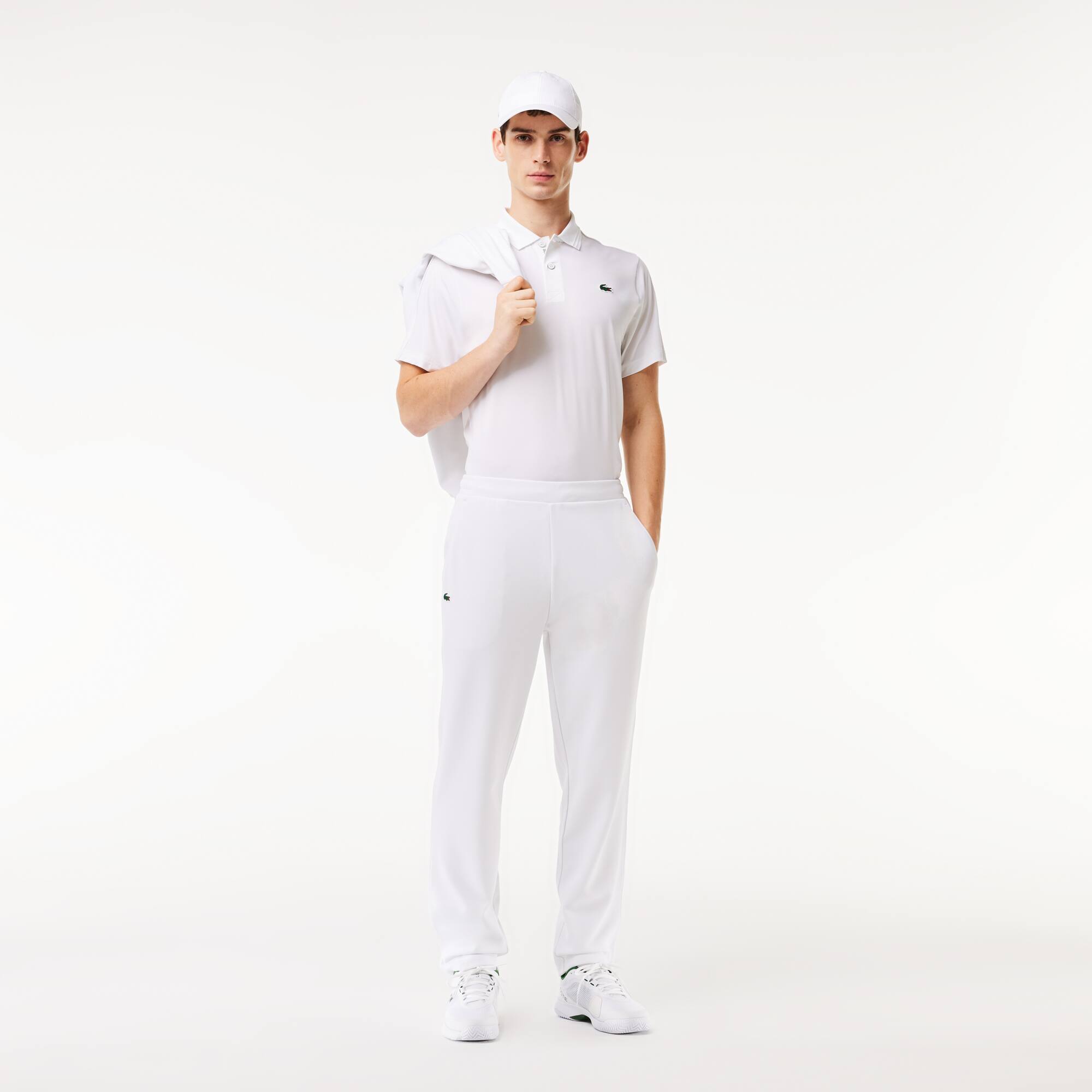 Pantalon de survêtement Sport extensible Pantalons de survêtement - Blanc - Lacoste - Homme