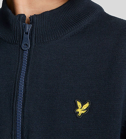 Lyle & Scott Sweatshirt - Strick - Viertelreißverschluss - Dark