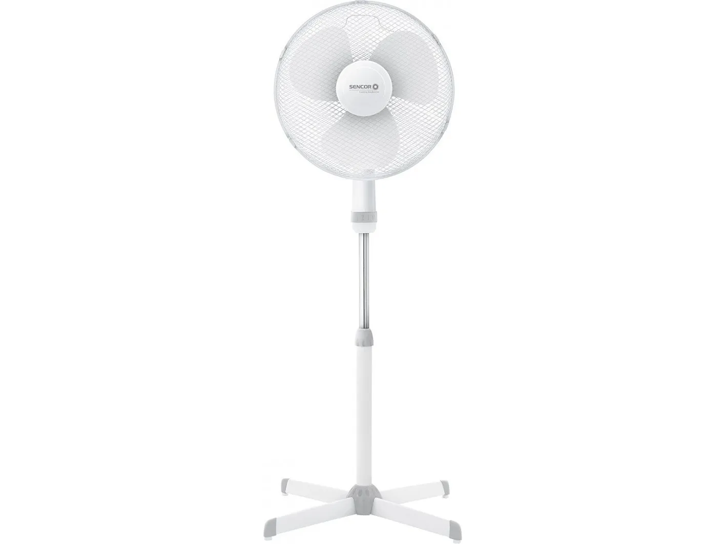 Sencor SFN 4047WH - Køleventilator - gulvstående - 40 cm - hvid