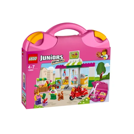 LEGO® Juniors 10684 Supermarkt Koffer, pink