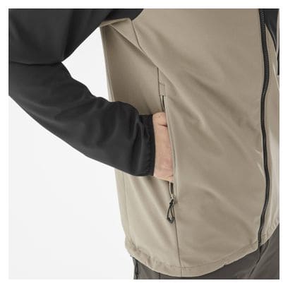 Veste Softshell Millet Magma Shield Beige/Noir