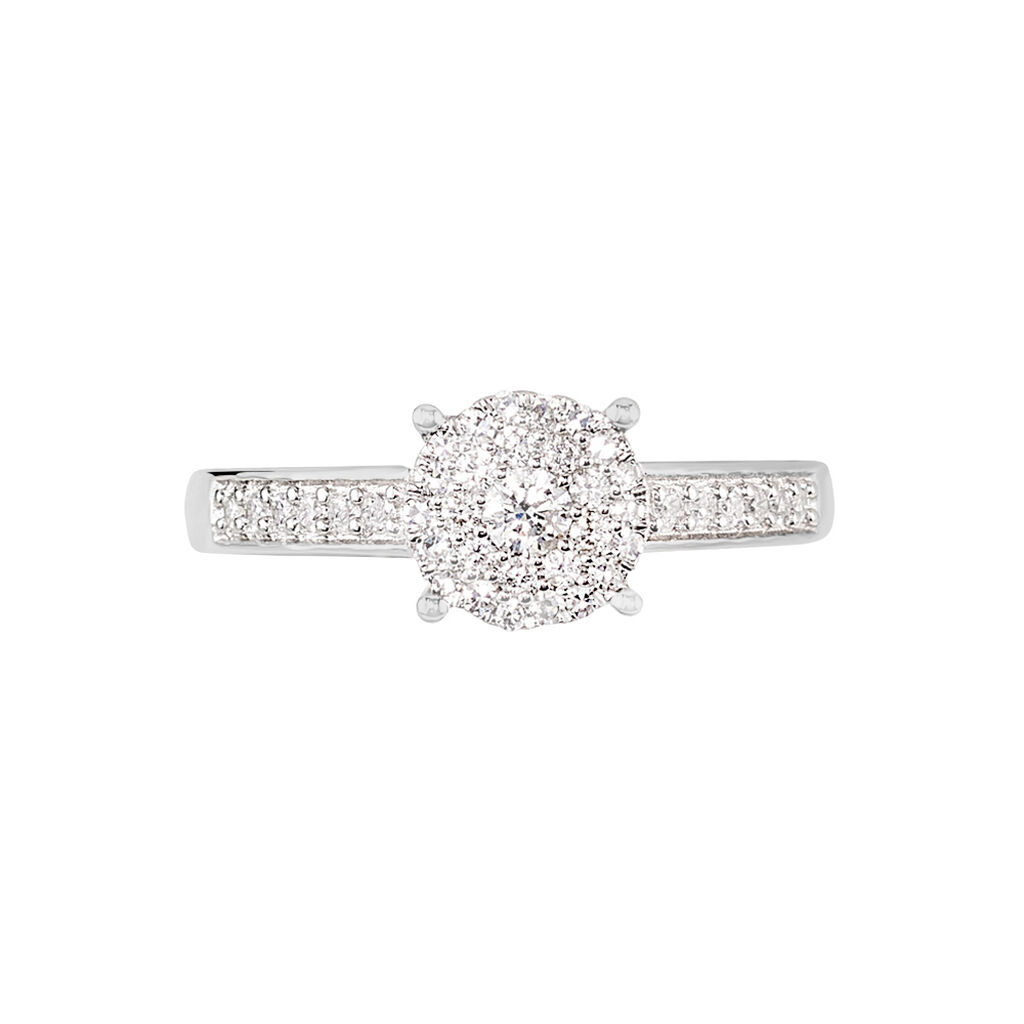 Bague Serena Or Blanc Diamant
