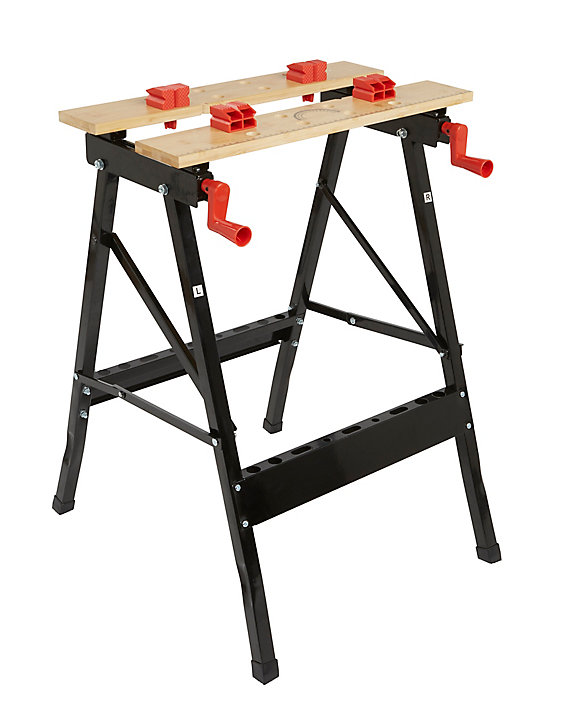 Etabli pliant mobile 100kg - 56 cm