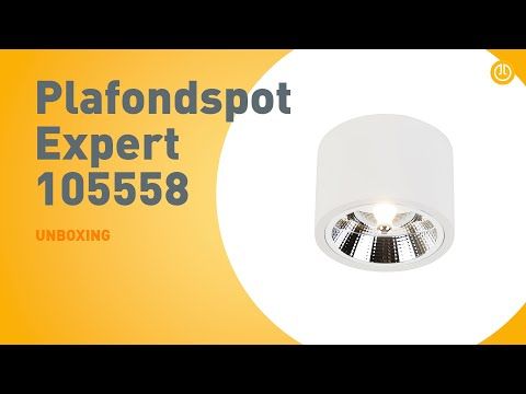 Moderne opbouwspot wit GU10 111mm - Expert