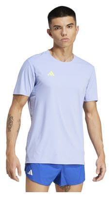 Maillot manches courtes adidas Adizero Bleu Homme