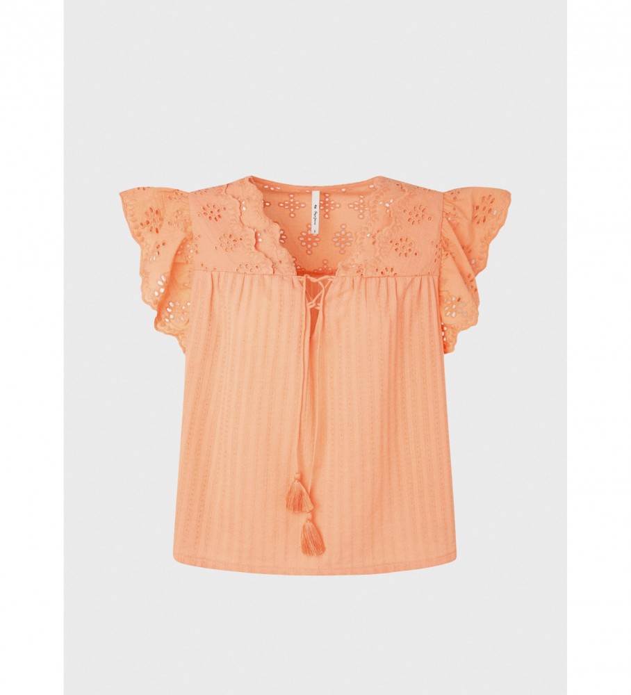 Blusa Pepe Jeans Laranja Anaise