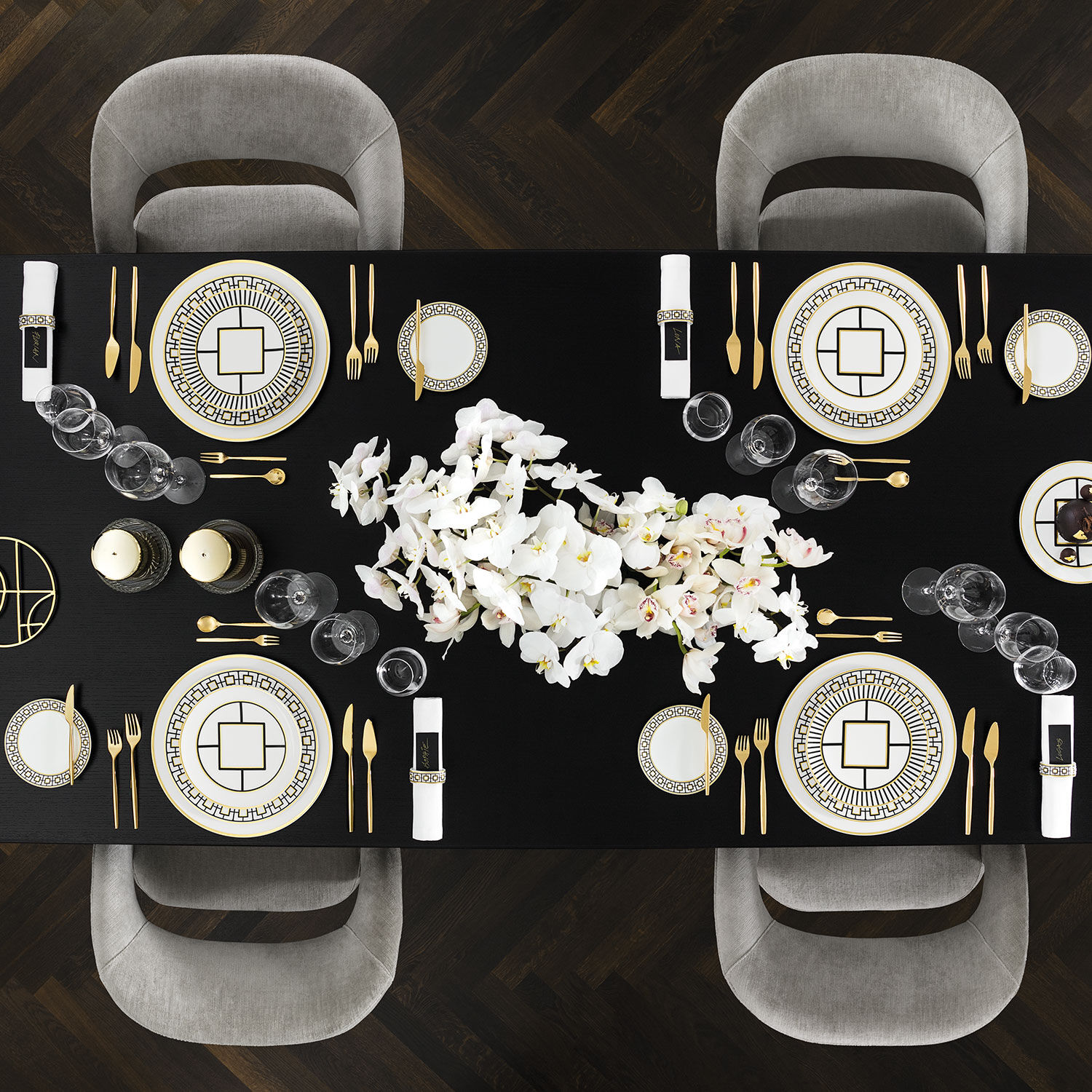 MetroChic Starter set Multi-colored, Premium Bone Porcelain