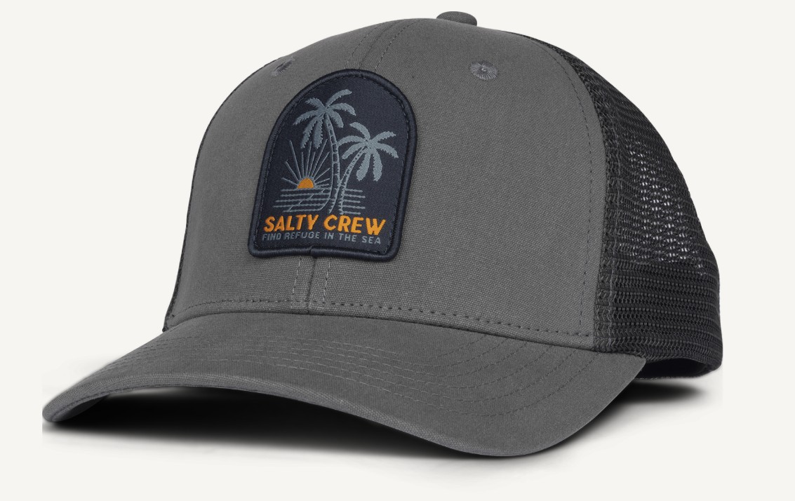 Salty Crew Palmdale Retro Trucker Charcoal