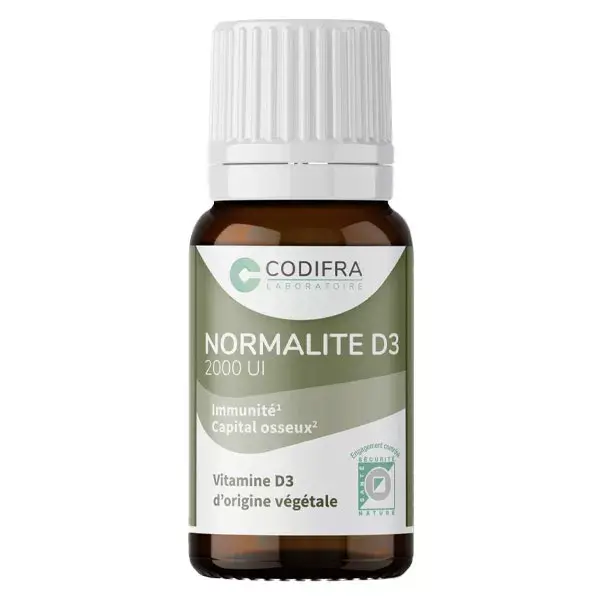 Codifra Normalite D3 Imunidade e Proteção Óssea 2000 UI 15ml