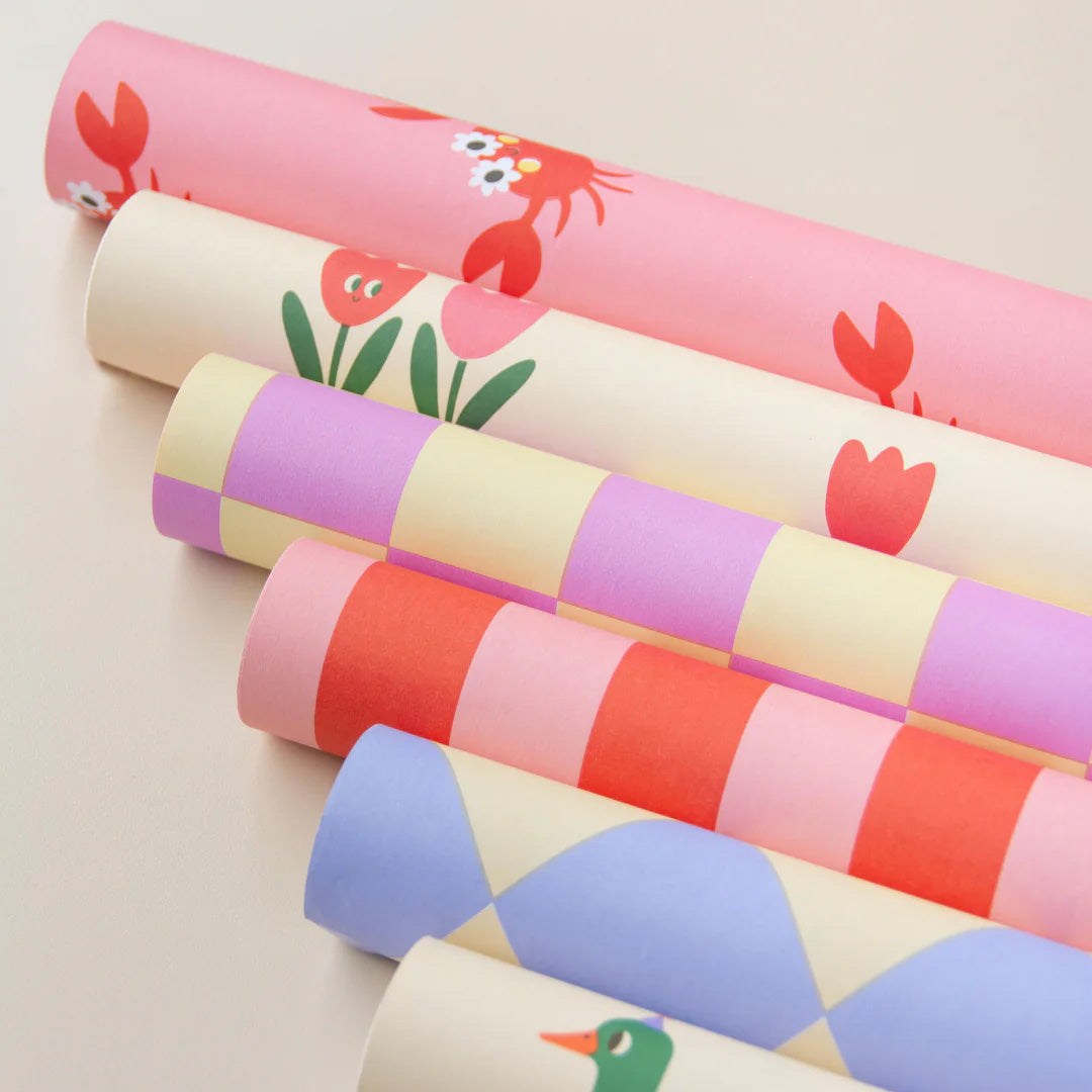 ole inpakpapier anne pascal - tulips - 3 m