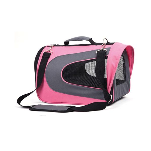 Arppe Bolsa Transportadora Cão & Gato Kibo Visera Pink M