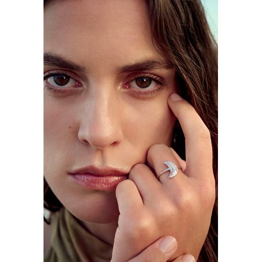 Maanesten Jacinta Ring, Silver, Str. 55