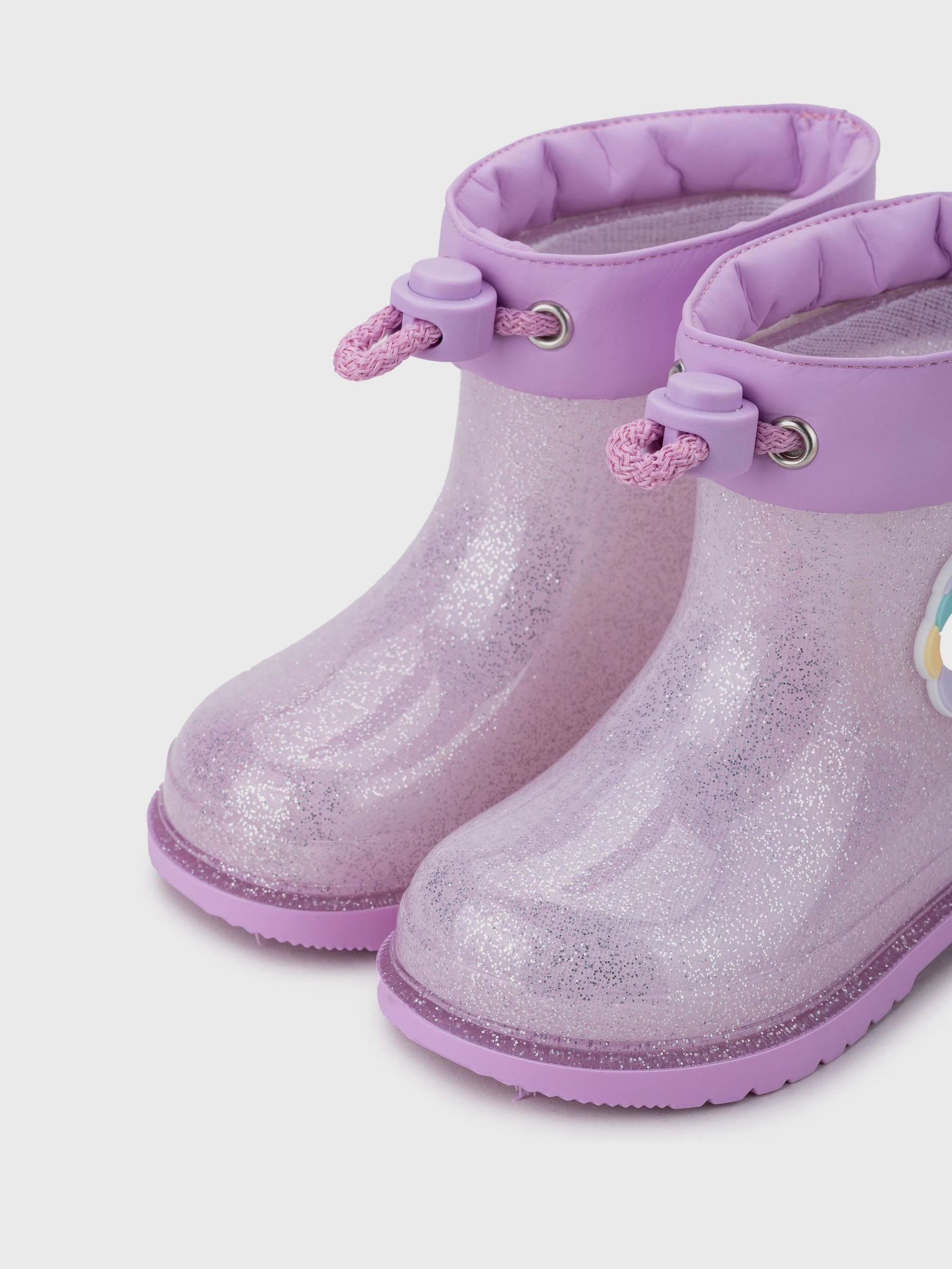Paars - Igor Glitter Unicorn Ankle Wellies