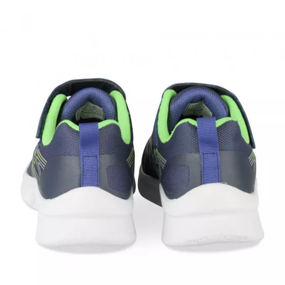 Baskets BLEU SKECHERS Microspec Texlor