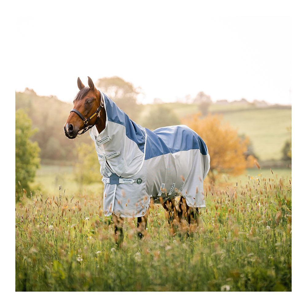 Horseware AMIGO AMECO COMBI 1200D - Chemise anti-mouches teal/grey
