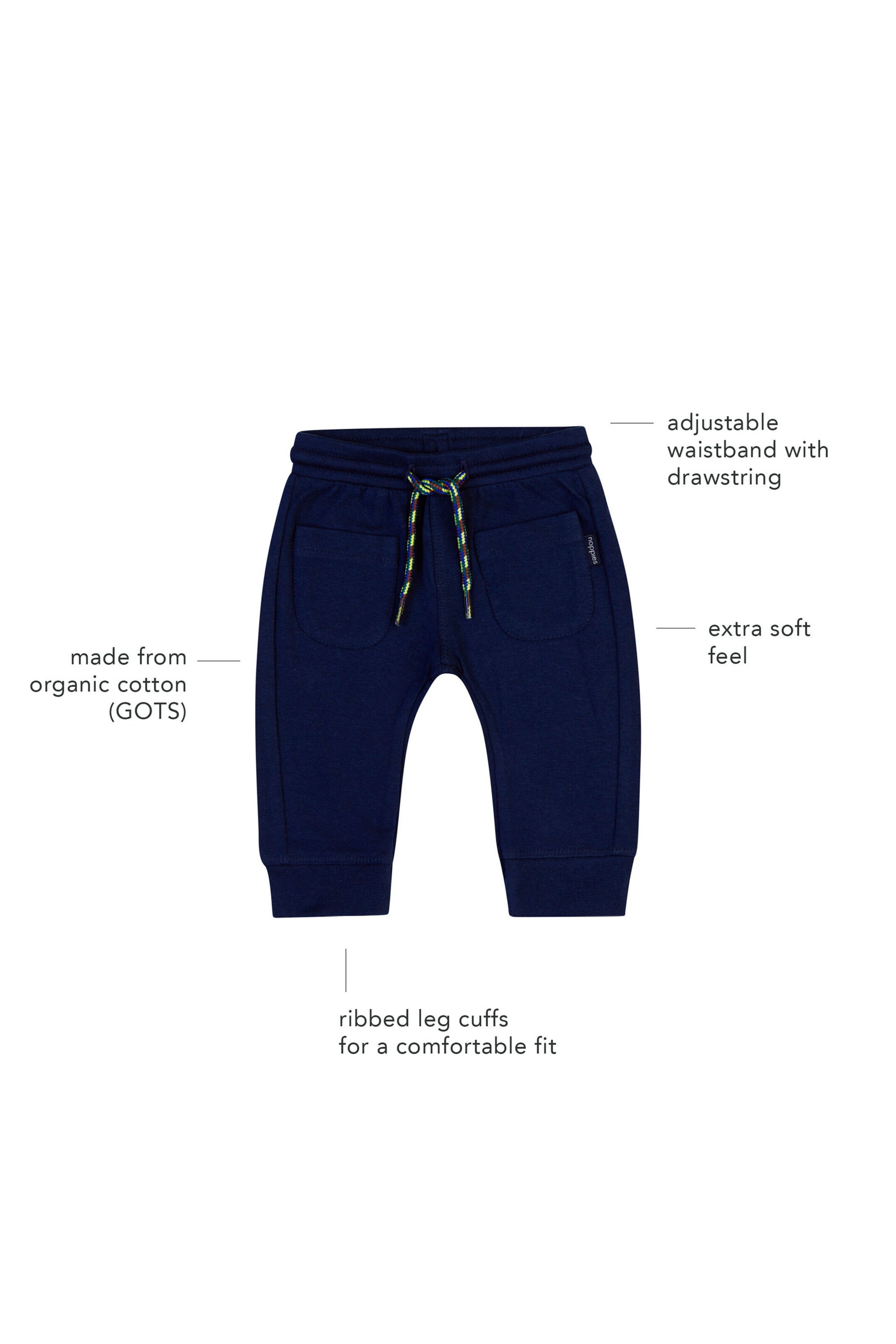Noppies Baby Hose Greenwood Black Iris