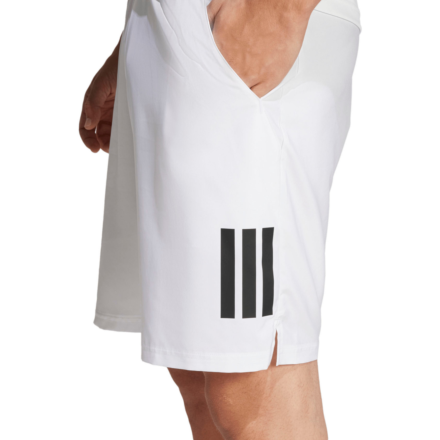 adidas Club 3 Stripes 9 Inch Short