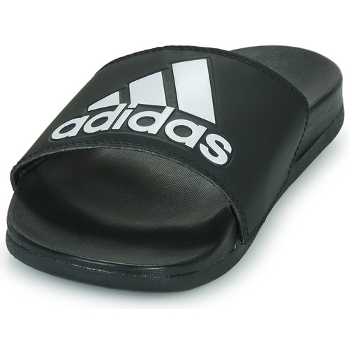 adidas Performance - ADILETTE COMFORT - Noir / Blanc
