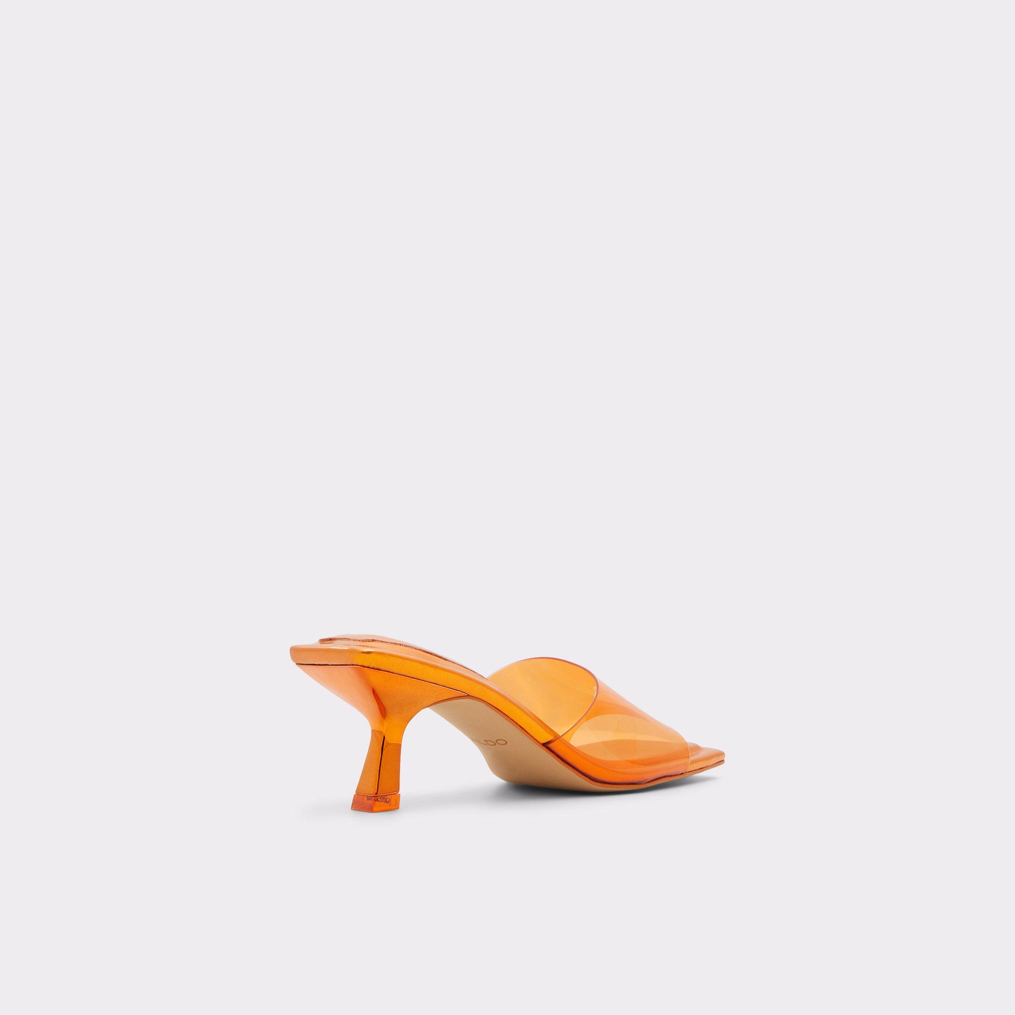 Cassilia Orange Women Mule Shoes