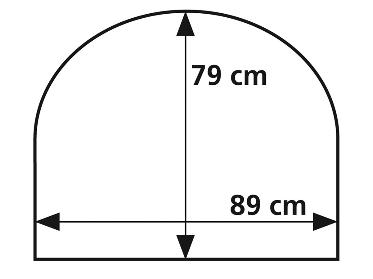 Obelink wielflap rond - 89 x 79 cm