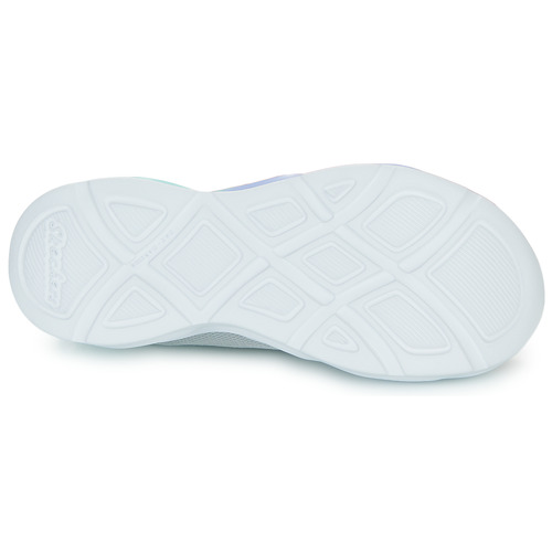Skechers - LIGHTS: TWISTY GLOW - Argenté / Bleu / Violet