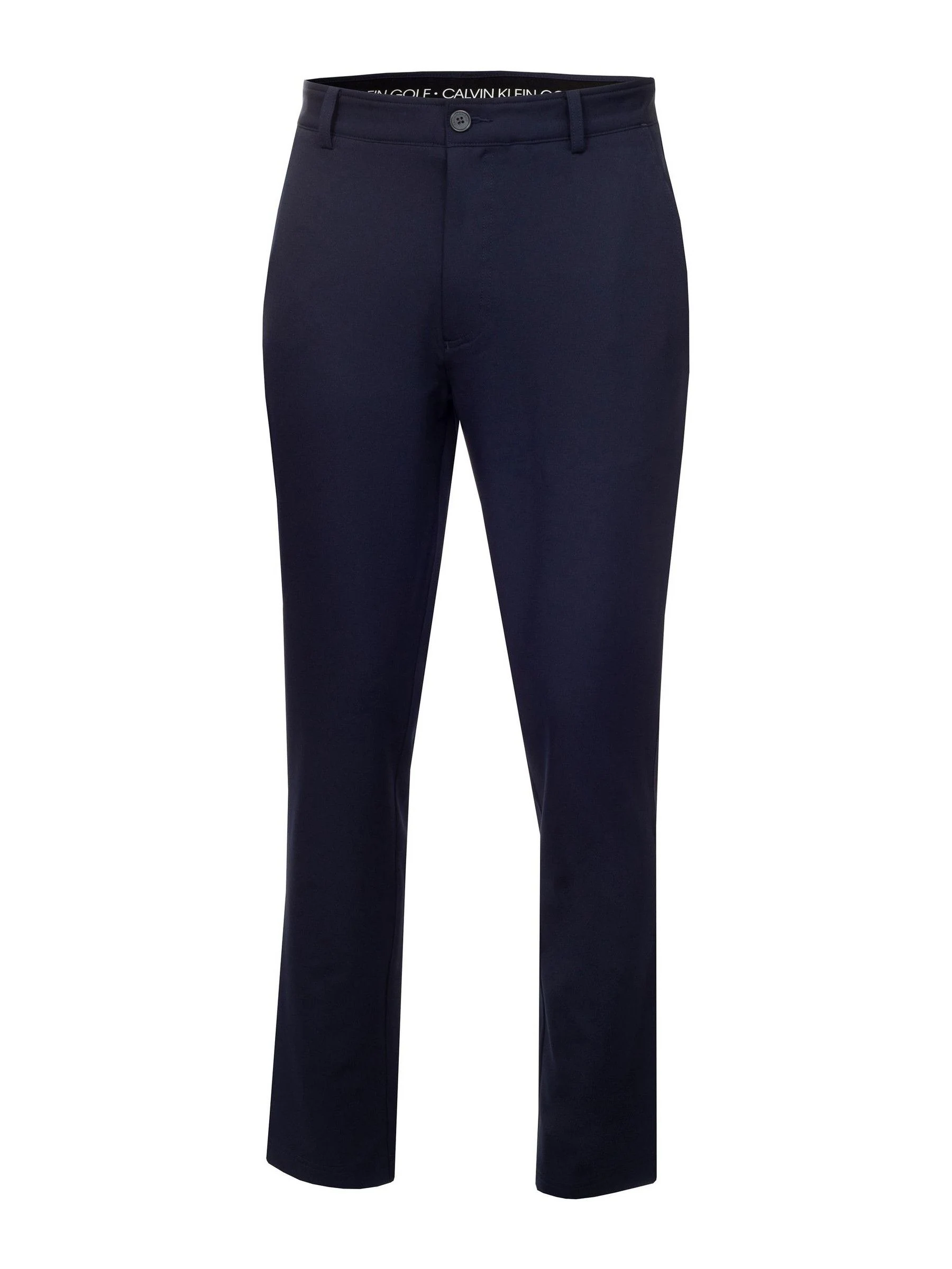 Blauw - Calvin Klein - Bullet golfbroek met standaardpasvorm en stretch