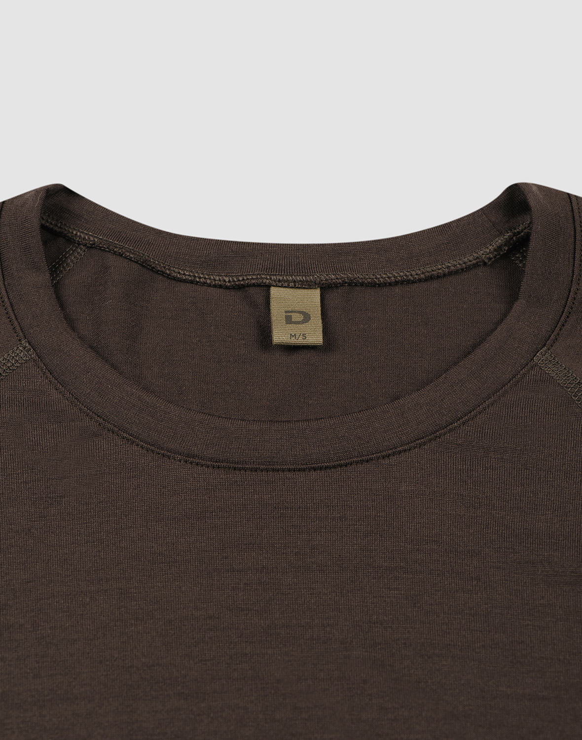 T-shirt van merinowol voor heren