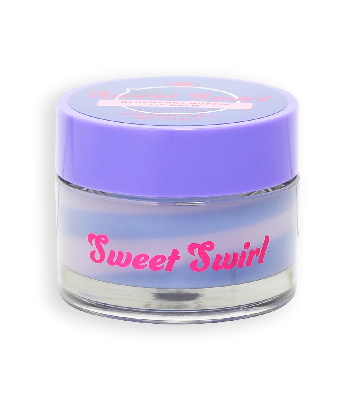 I Heart Revolution - Bálsamo Labial Sweet Swirl - Blueberry Muffin