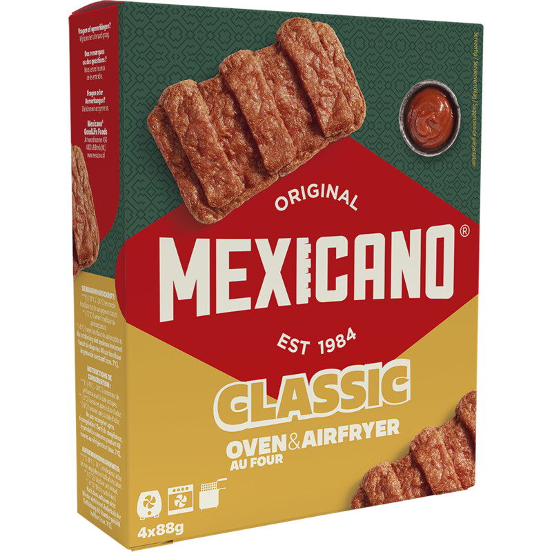Mexicano Classic oven & airfryer snacks