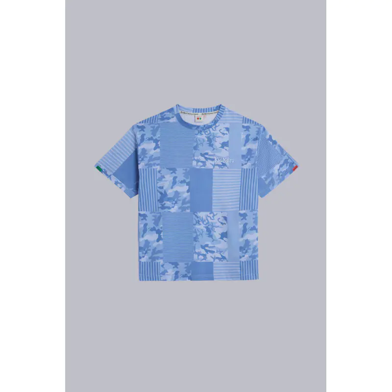 ALL OVER T-SHIRT BLEU TS MANCHE COURTE Coton No Gender
