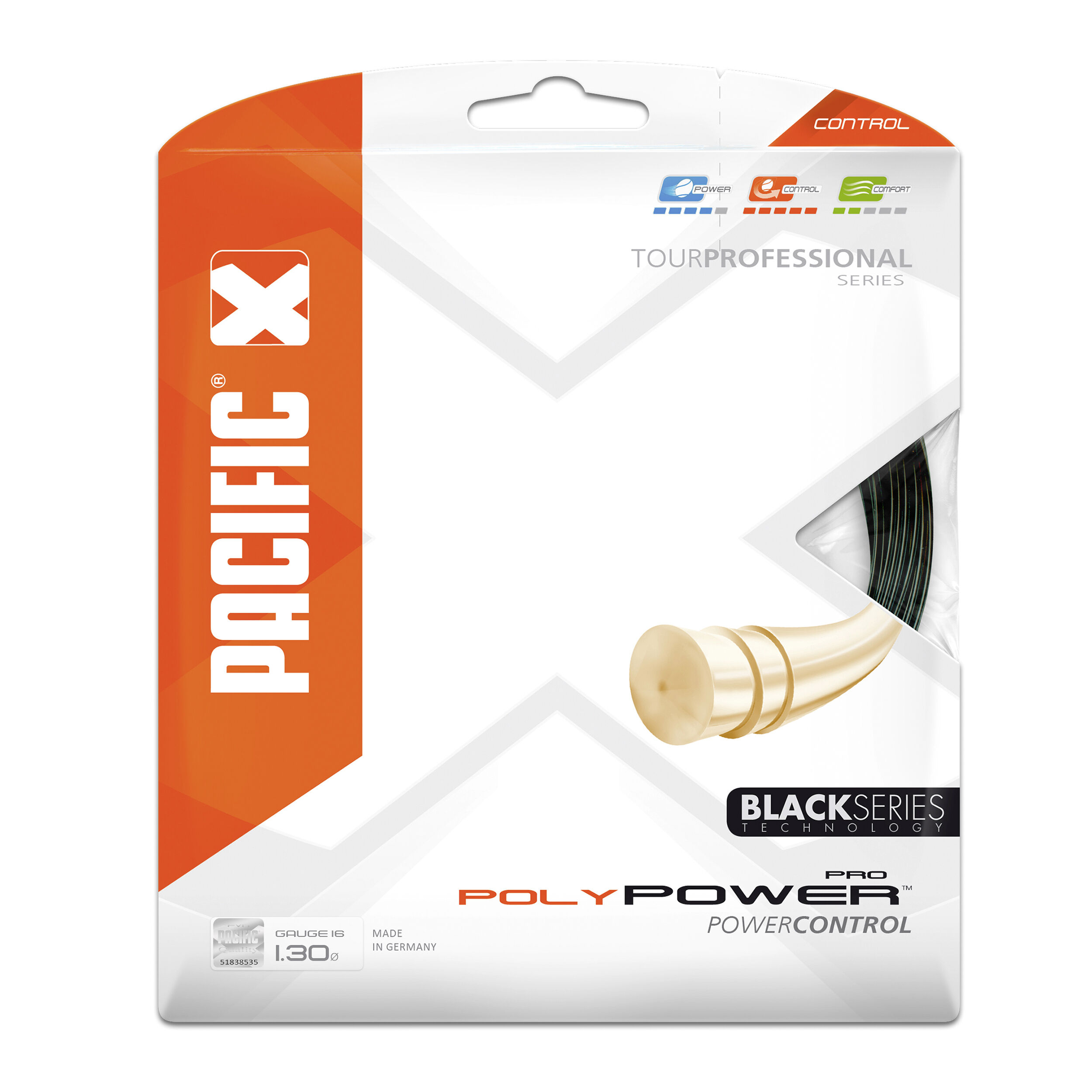 Pacific Poly Power Pro Cordage En Garniture 12,2m - Noir
