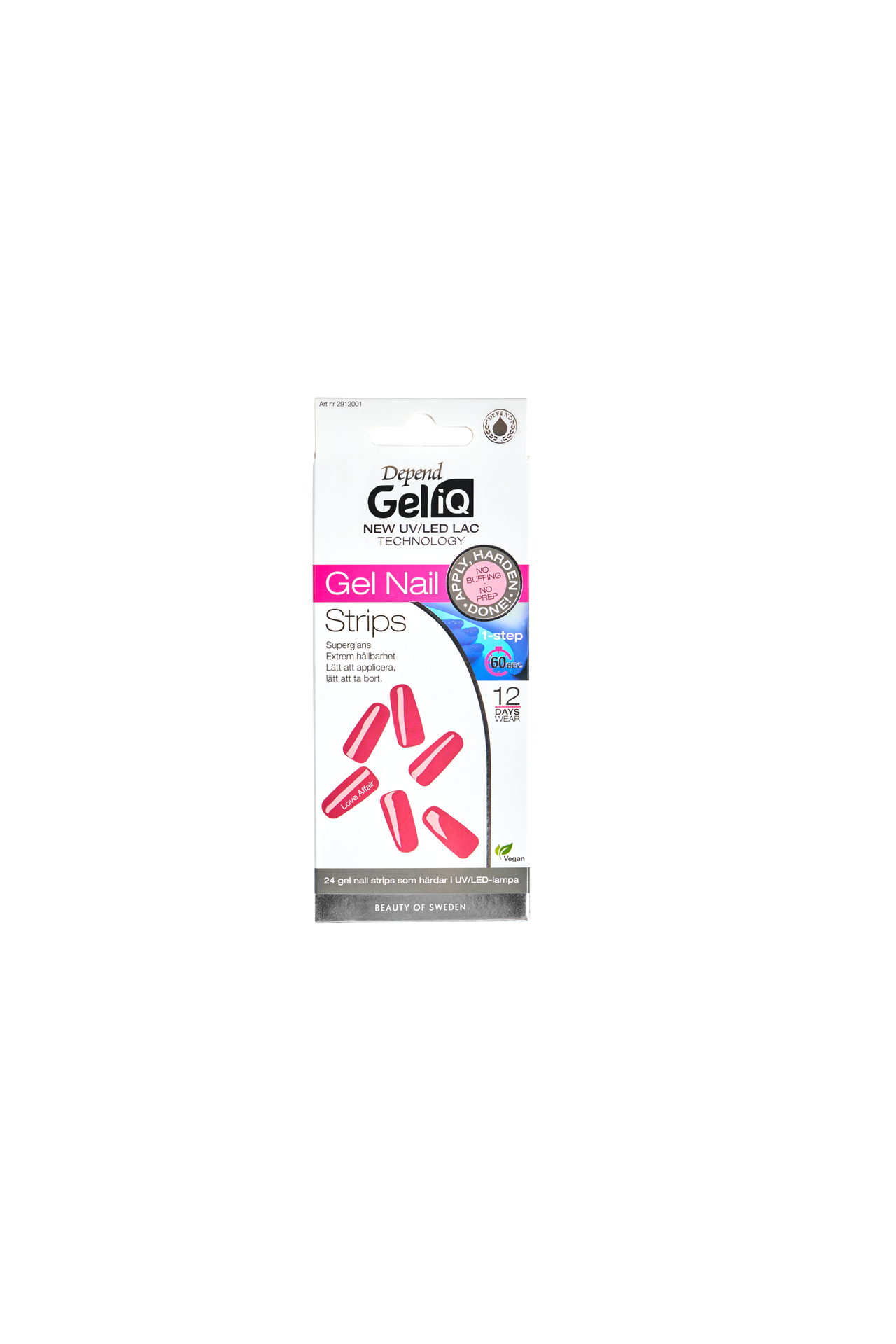 Depend Gel iQ Nail Strips 2001 Love Affair