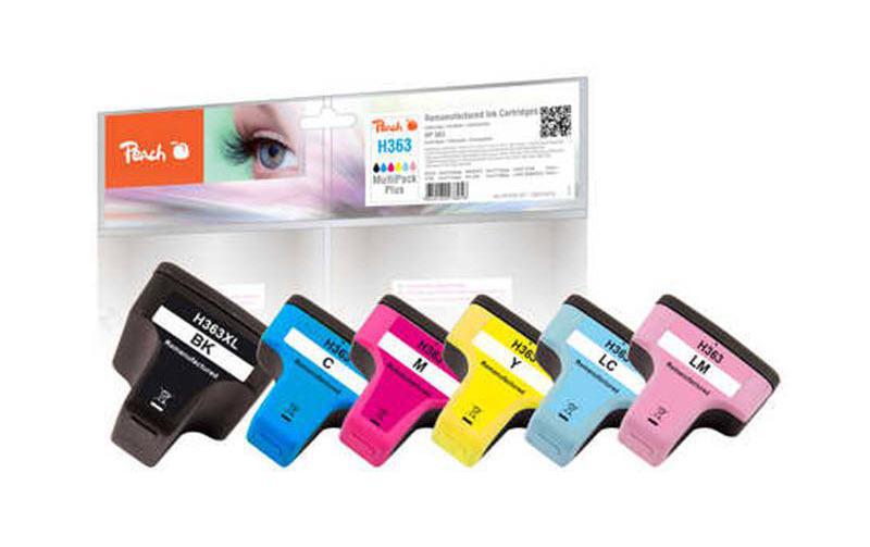 Tinte HP Nr. 363 Multipack XLTintentset, 6 Farben