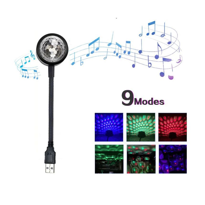 HOMTEC - USB LED Discoballamp
