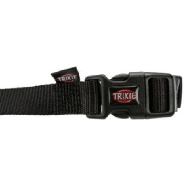 Protection anti intoxication noire en polyester Trixie pour chien