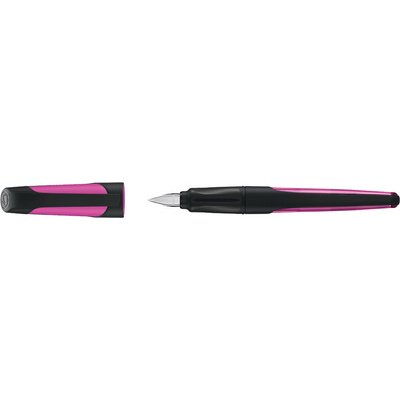 Stylo plume EASYbuddy M, droitiers, noir/citron vert