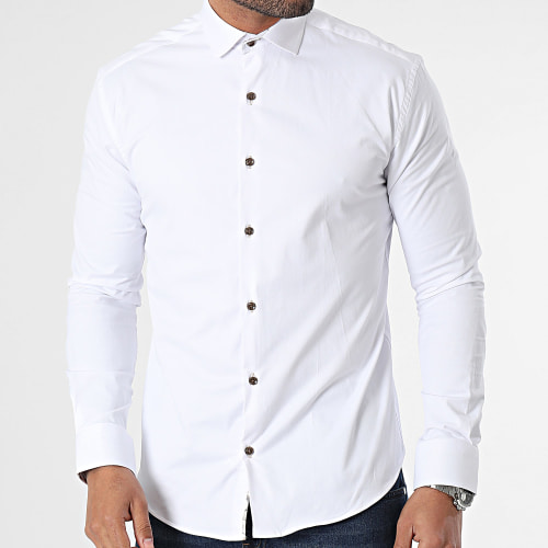 Chemise Manches Longues Blanc
