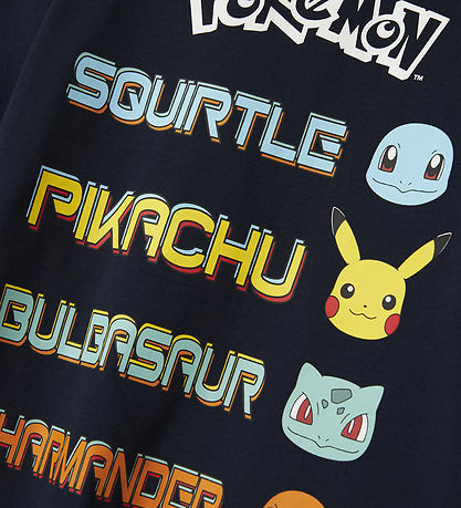 Name It T-Shirt - NkmMat Pokémon - Navy Blazer