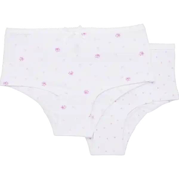 2er-Pack Mäd. Panty Punkte 110 / 116 GOTS