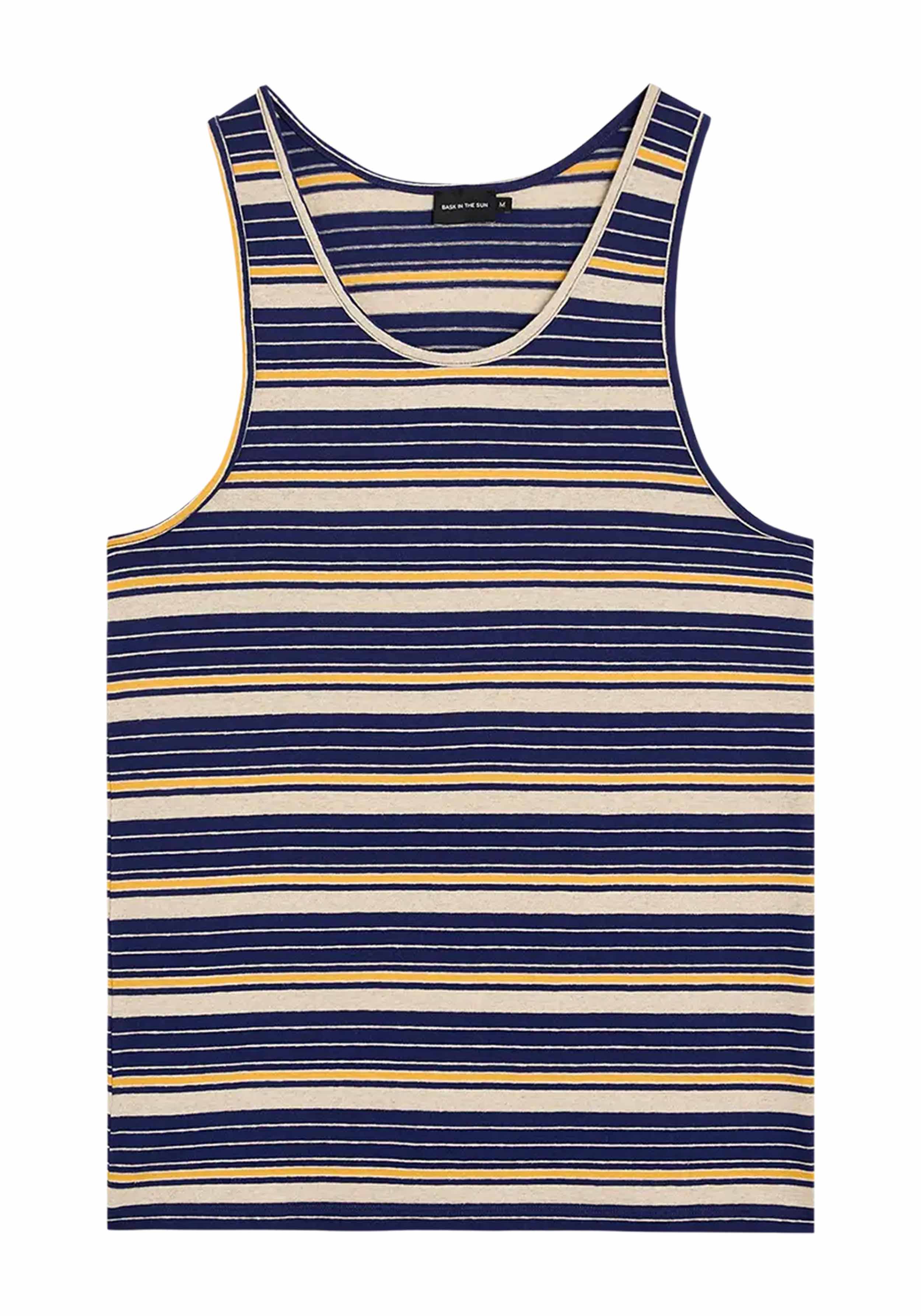 Bask in the Sun Tank Top Esteban Indigo