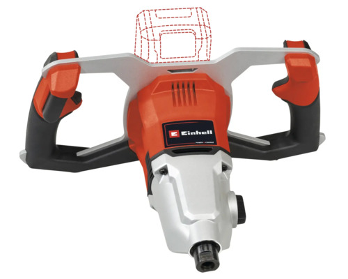 Einhell Power-X-Change TP-MX 18-2 Li BL accu verf-/mortelmenger, zonder accu en lader